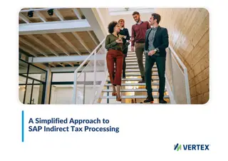 A Simplified Approach to SAP Indirect Tax Processing